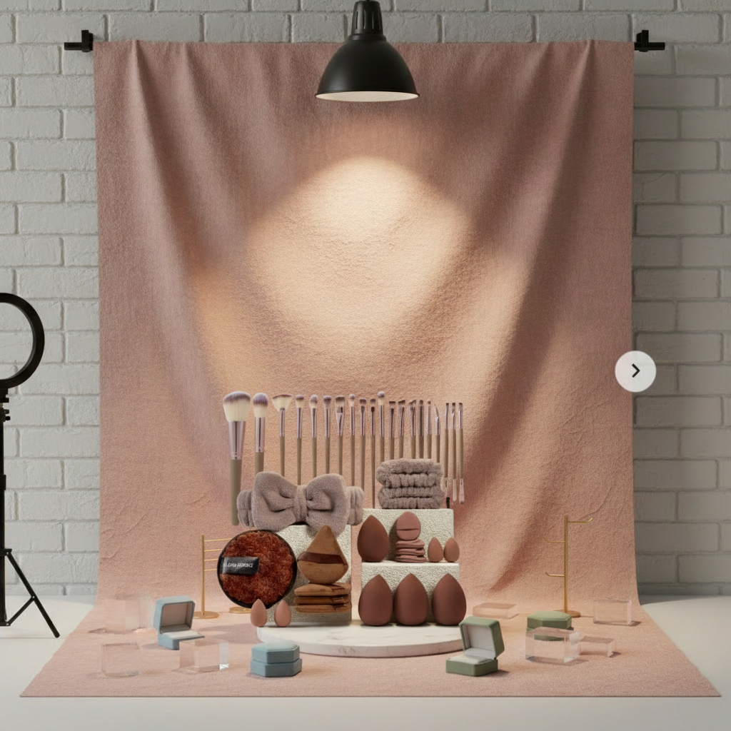 Pro Makeup Essentials Set – Brushes, Beauty Egg & Removal Kit