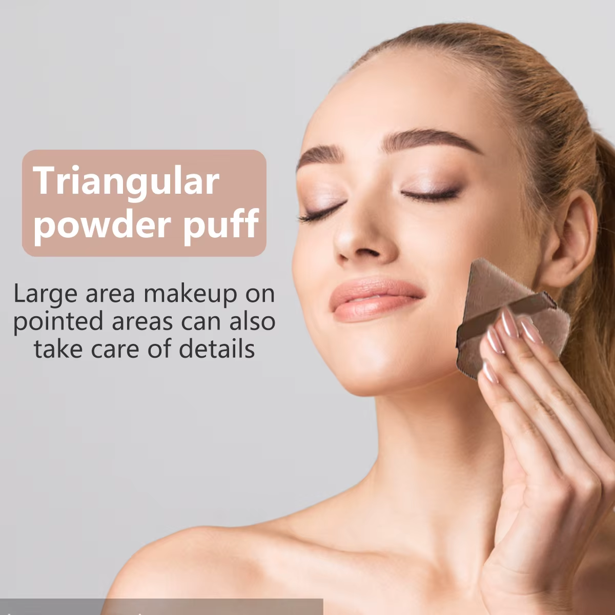 Makeup Brushes and Sponges Set, Brown Makeup Puff, Beauty Egg, Headband, Wristband Remover Kit, Makeup Tool, Gift, 20/40